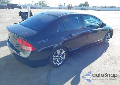 2008 Honda Civic Lx из США, поврежденный, VIN 2HGFA16518H523410
